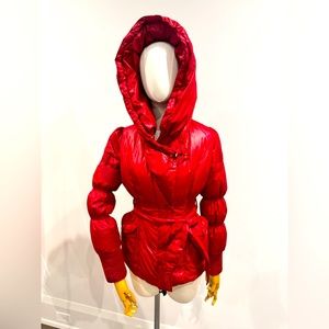 Pre-Owned RUDSAK Rare Genuine Bubble Winter Coat with belt